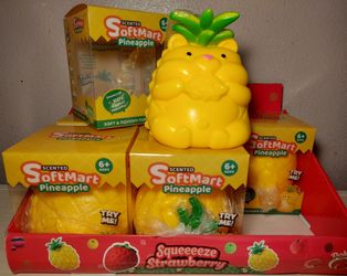 Jumbo Pineapple Bear Squishy Non Scented