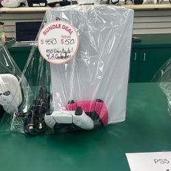 PS5 Disc Digital Bundle Special 15% Off With 2 Controllers 