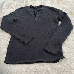 Men’s Rag & Bone Wool Sweater Shirt Size Small