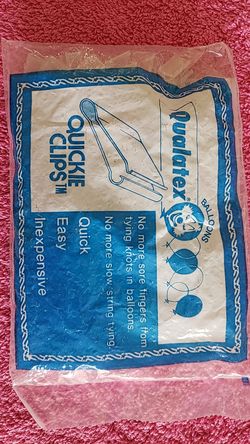 Balloon Quickie Clips Qualatex Party Children Read Below