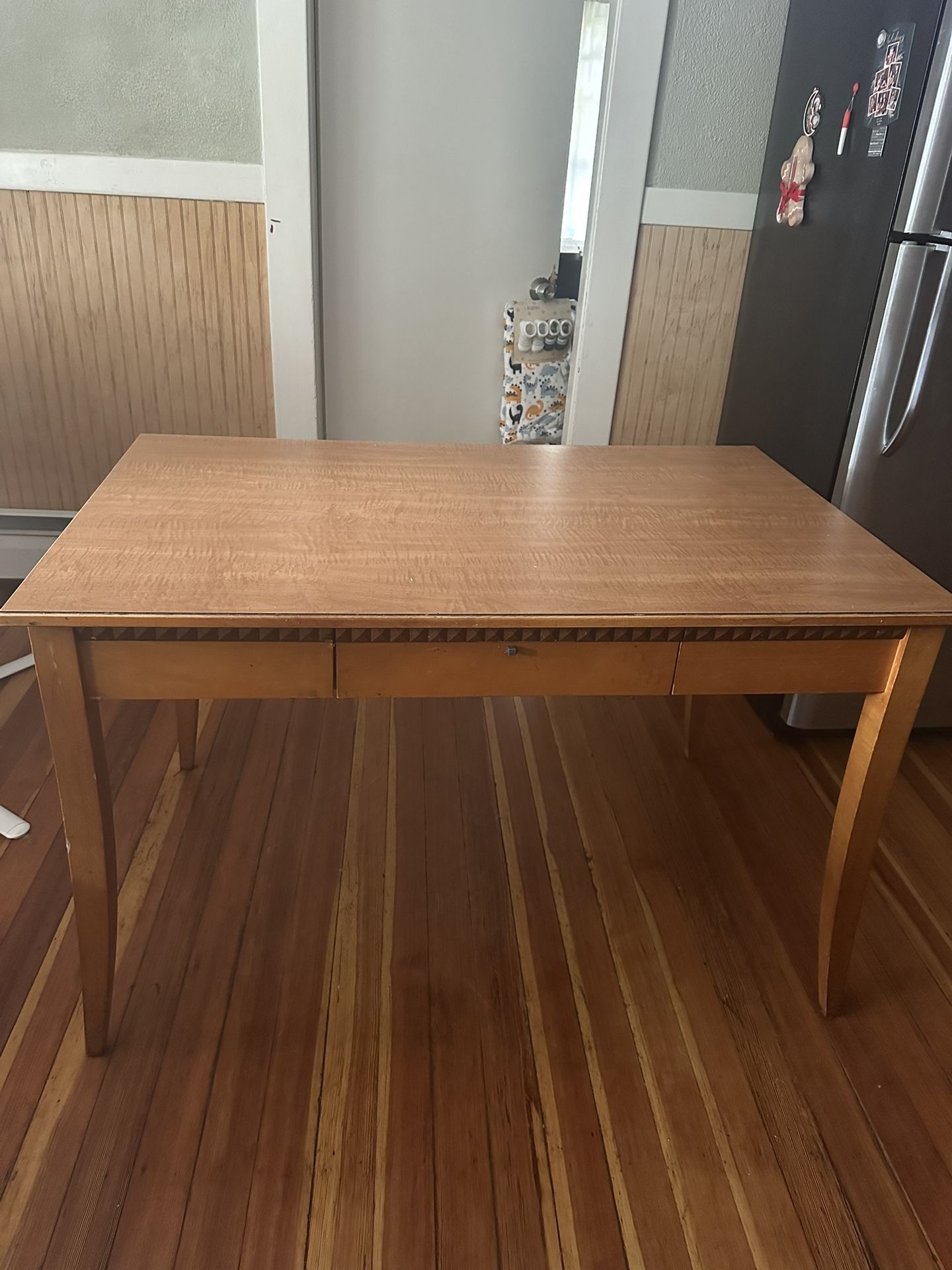 Kitchen Table With Hidden Drawer