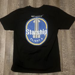 Spacex Starship Flight 6 Shirt size Large