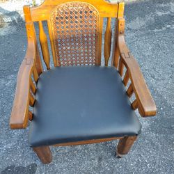 Antique Solid Wood Chair 