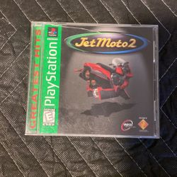 Jet Moto 2 PlayStation Ps1 Greatest Hits Video Game 