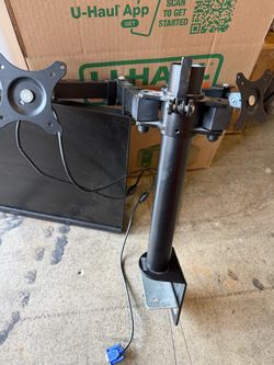 FREE - dual monitor stand + 27” monitor