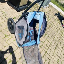 2 saet bicycle trailer and stroller