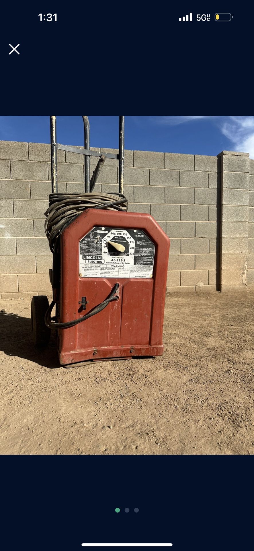 Lincoln Electric Stick Welder