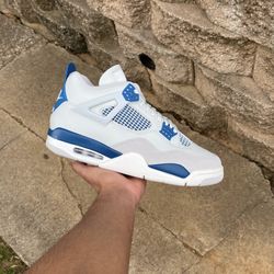 Jordan 4 Military Blue Size 10 Ds Brand New 