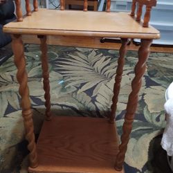 Table With A Bottom shelf 