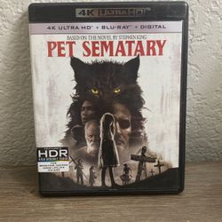 PET SEMATARY 4K Blu-ray