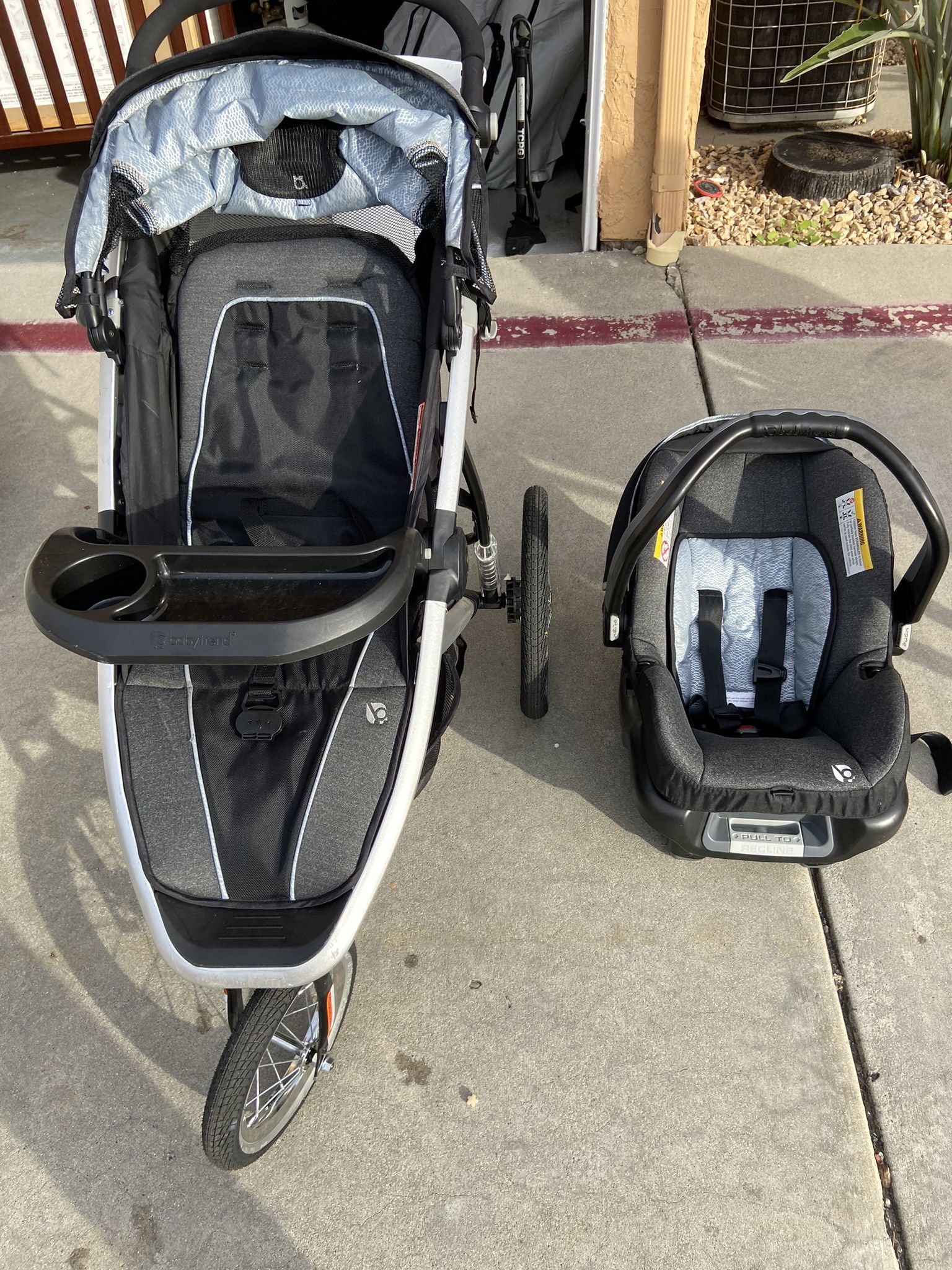 Jogger Stroller And Car Seat