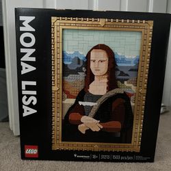 Mona Lisa Lego Set 