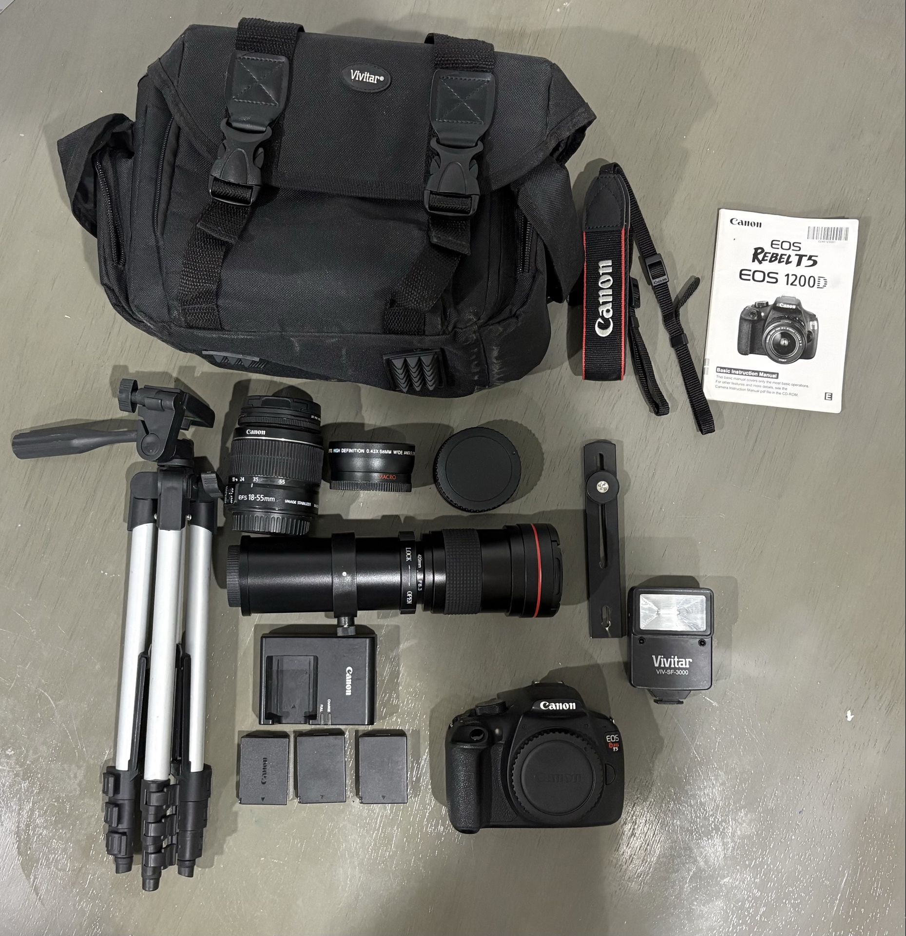 Cannon EOS T5
