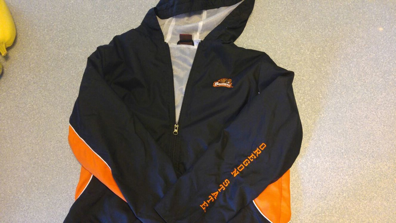 Oregon Beavers microfiber windjacket