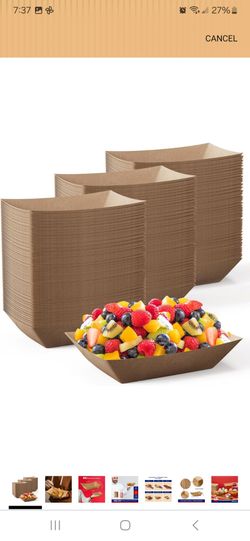 1000 trays pack great for any snacks new in box pick up in Pomona $55