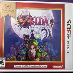 The Legend Of Zelda Majora's Mask 3D For 3DS