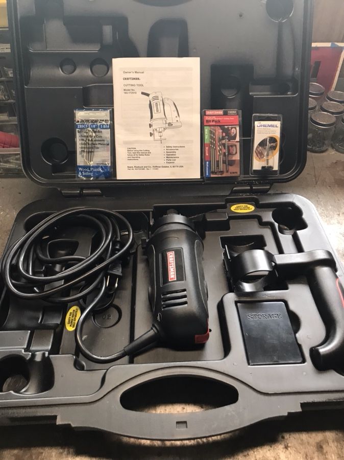 Craftsman Rotozip cutting tool