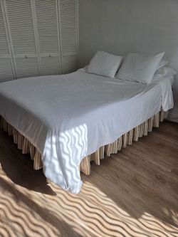 Adjustable bed frame and mattress