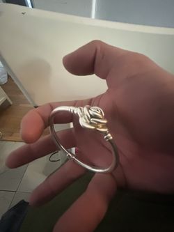 Sliver Rose Bracelet