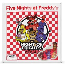 Funko Games Five Nights at Freddy's Night of Frights! Board Game W/ 4 Figures. Used in very Good Condition. Funko Games Five Nights at Freddy's Night 