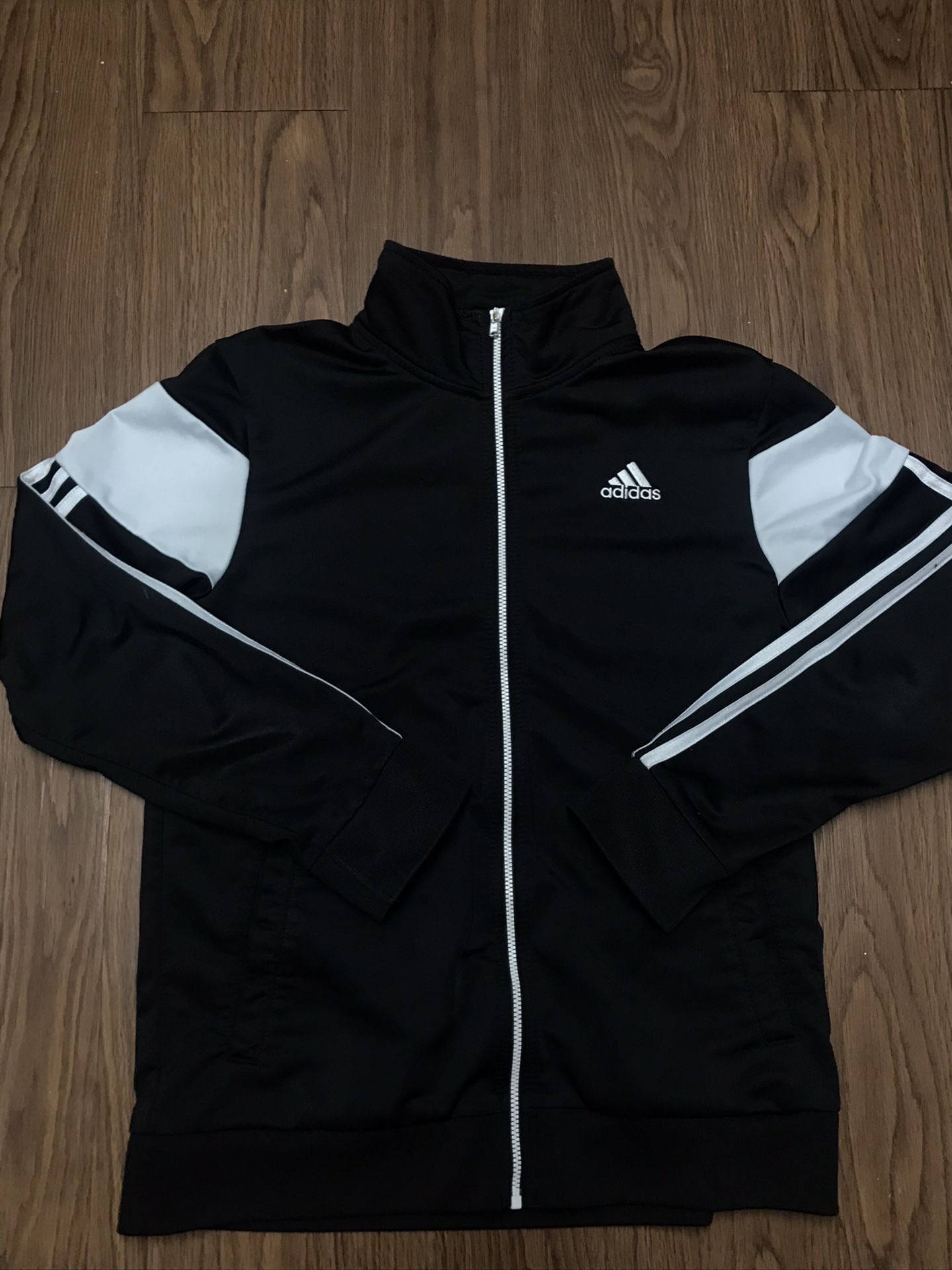 Adidas Zip Up Sweater Youth Large