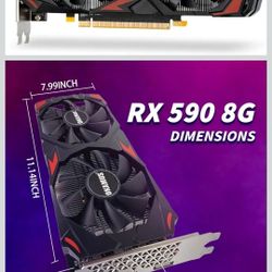 Amd Radeon Rx 590 8gb Graphics Card 