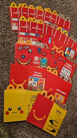 McDonald’s Happy Meal Collector Boxes Lot (14x)