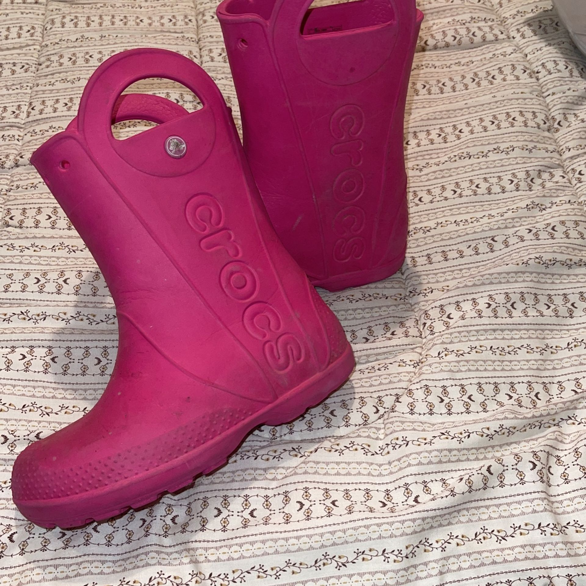 Girls Rain Boots Size 2