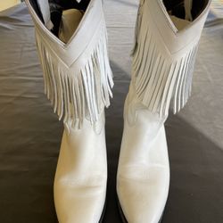 Women’s Boots White 6.5