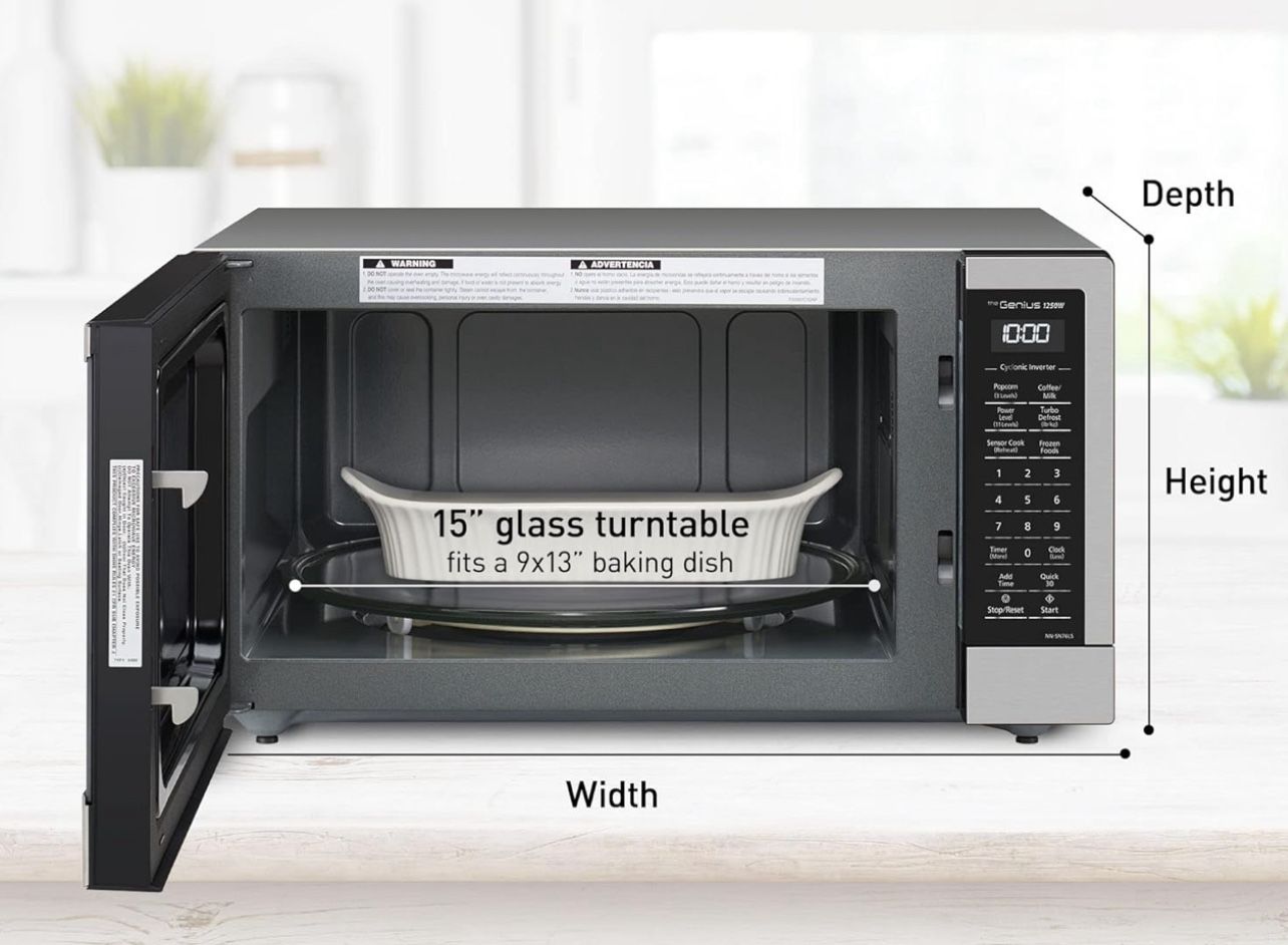 LG LMC2075ST 1200W Countertop Microwave - Stainless Steel