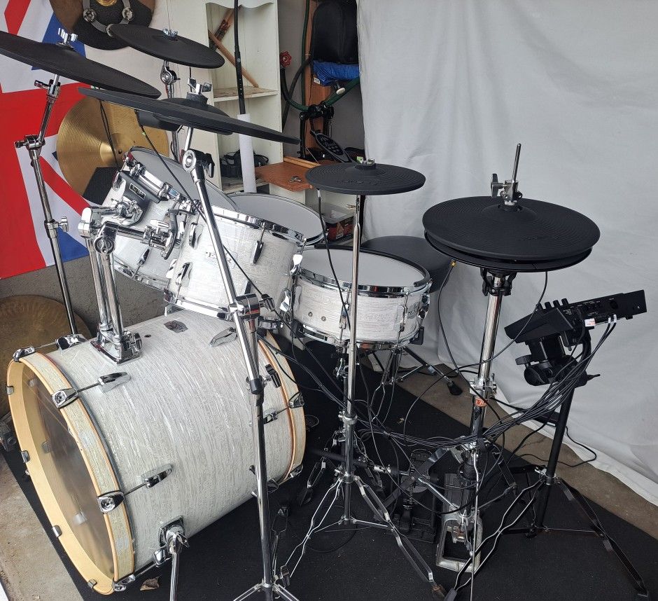 Electronic Drum Set Bundle, Roland Module