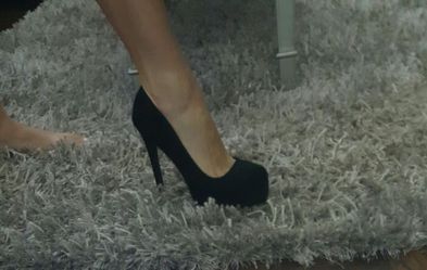 Black heels