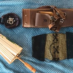 Leather, Quiver, Coin Purse, Renaissance, Costume