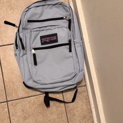 Light Blue Jansport Backpack