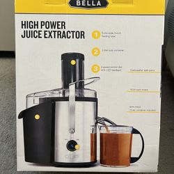 Bella High Power Juice Extractor