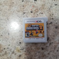 Super Mario Brothers Nintendo 3DS