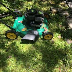 22 inch weedeater push mower