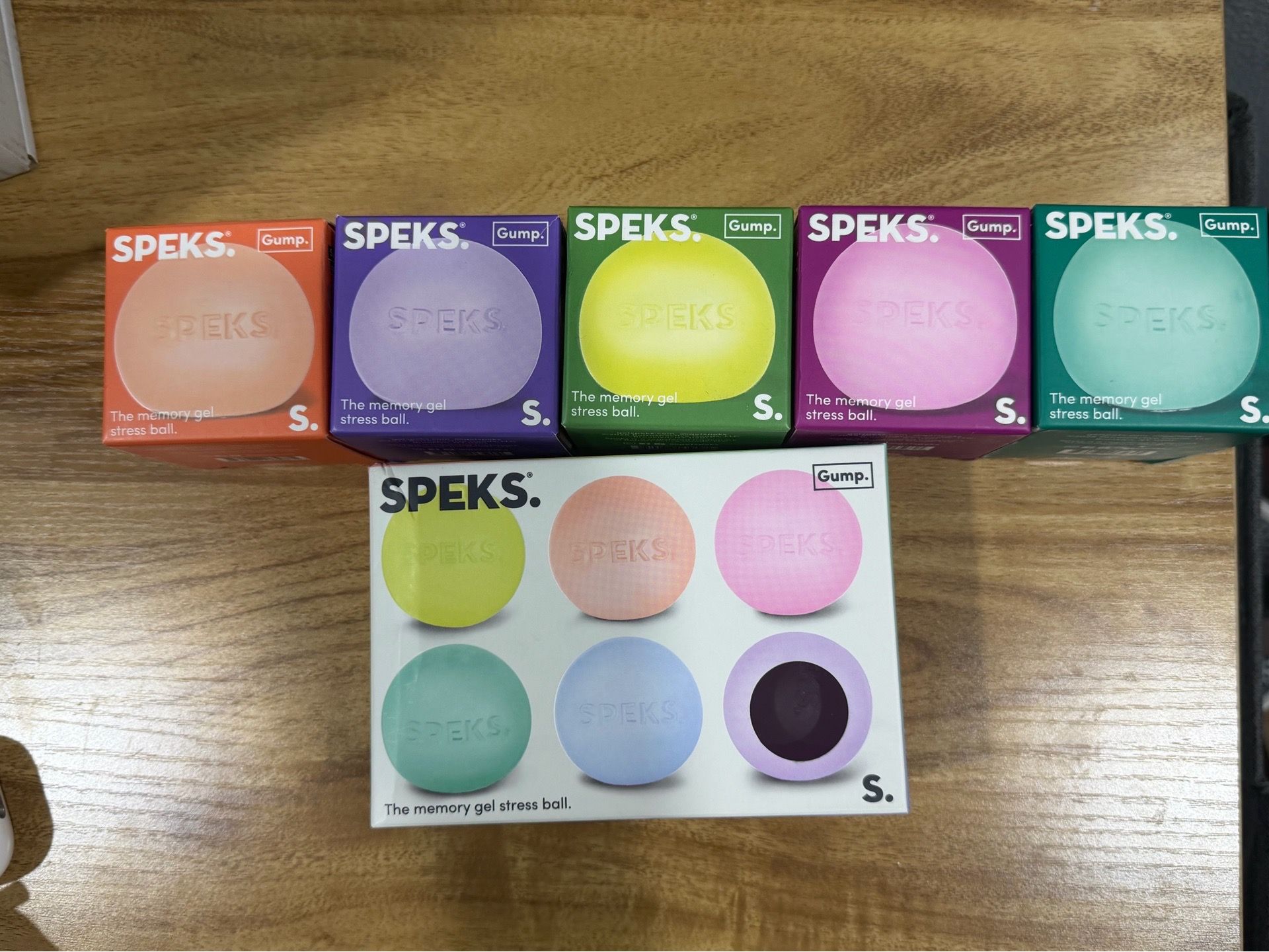 Speks Memory Gel Stress Ball