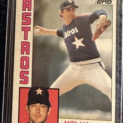 1984 Nolan Ryan, Topps Card#470, Astros.