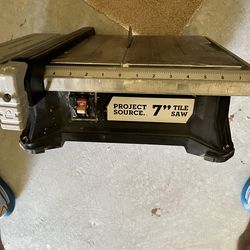 7 Inch Blade Table Top Wet Tile Saw