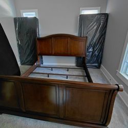 King Size Bed With Box Springs And Mattress