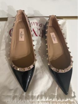 Valentino rockstud flats