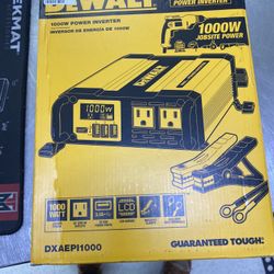 Brand New Dewalt 1000w Power inverter 