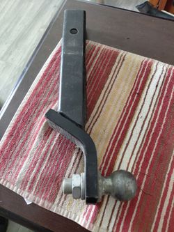 Trailer Hitch Bar with 2" ball