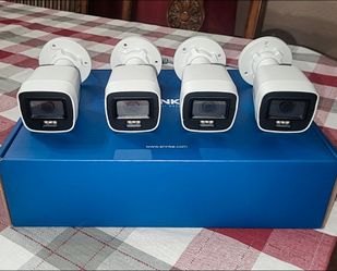 4 CAMARAS D SEGURIDAD-SURVEILLANCE SYSTEMS🔥SPECIAL DEAL🔥