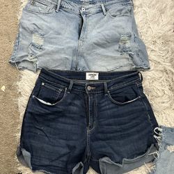 Levis Shorts  Size 12.  8 Dollars Each 