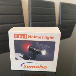 2 in 1 Helmet Light