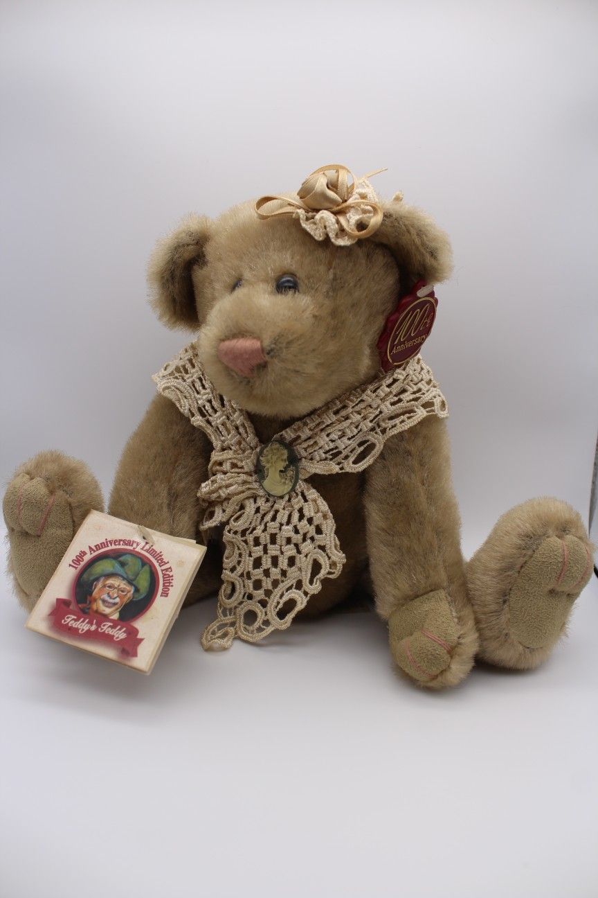 TEDDY BEAR TEDDY'S TEDDY 100TH ANNIVERSARY LIMITED EDITION 