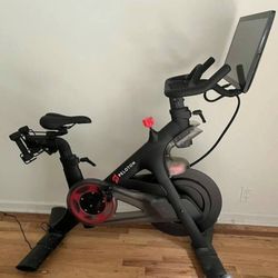 Peloton Bike Like New With 3 lb Weights Included