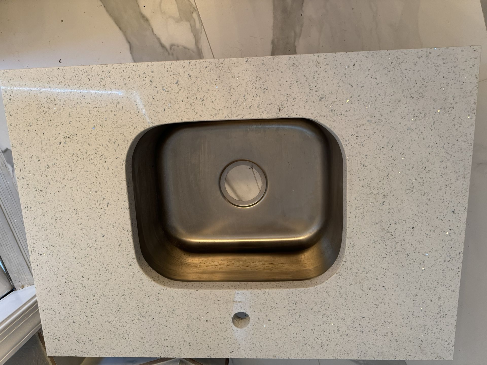 Brand New Vanity Top And Stainless Sink